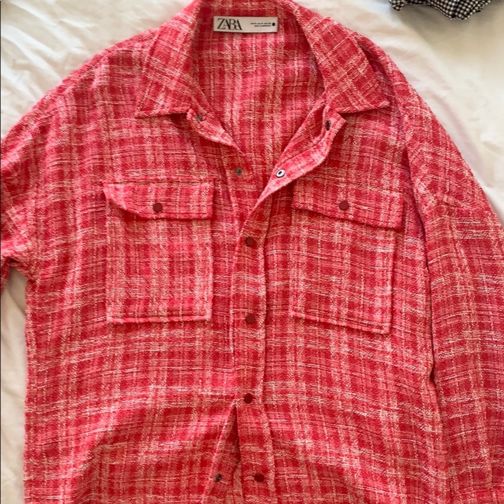 Zara Tweed Shacket